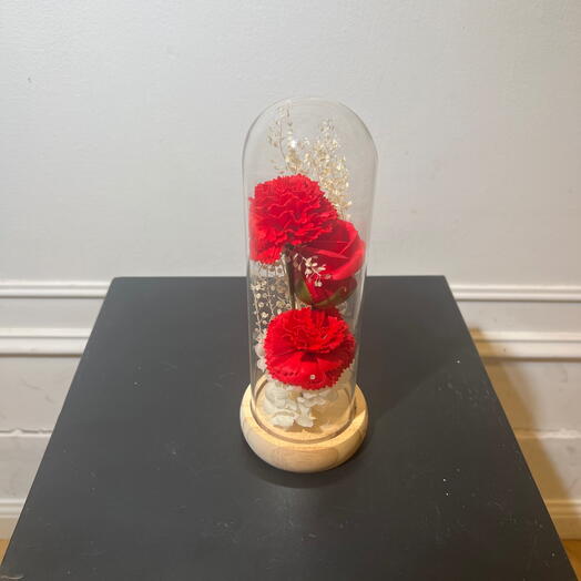 Клош С наилучшими пожеланиями красный