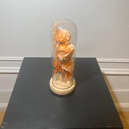 Клош С наилучшими пожеланиями оранжевый