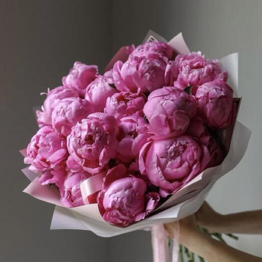 Bouquet de pivoines