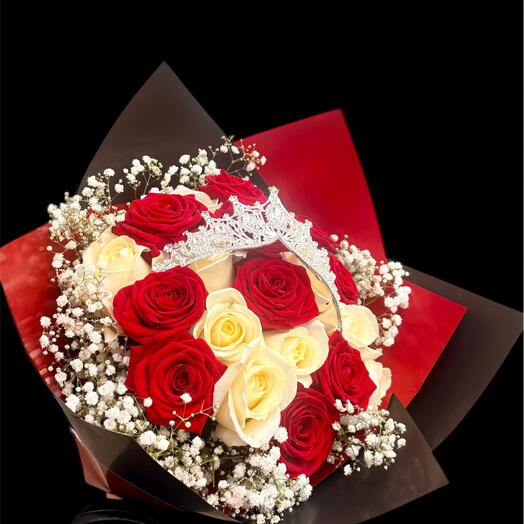 Bouquet reine de cœur