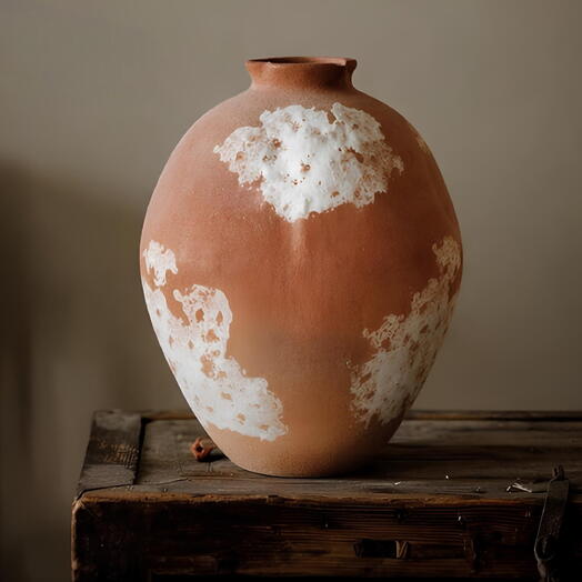 Vase ceramique irreguliere artisanale