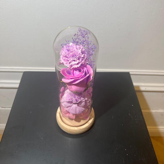 Клош С наилучшими пожеланиями фиолетовая