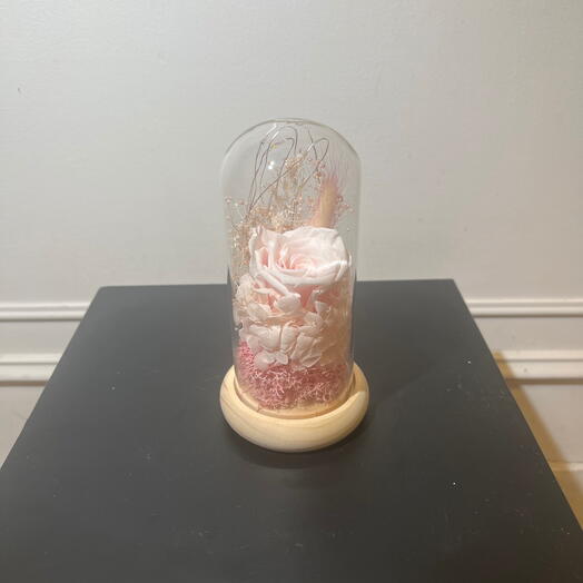 Колпак Секретный сад бледно-розовый