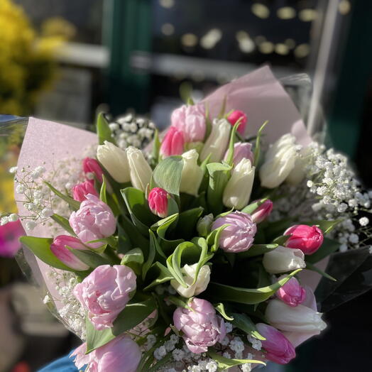 Зимние тюльпаны