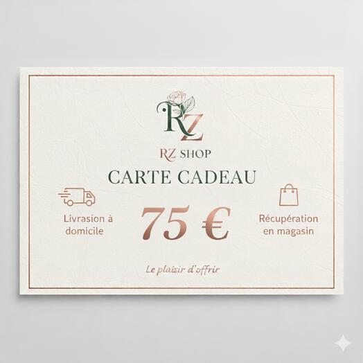 Подарочная карта 75€