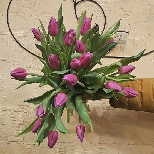 Bouquet de Tulipes Mauve