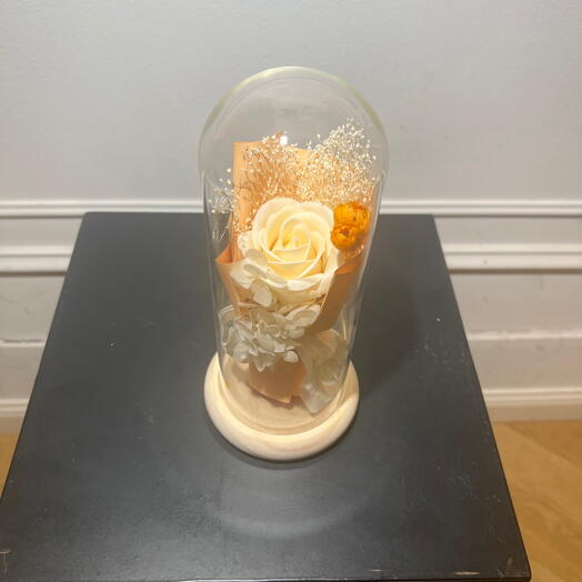 Клош Яркое Сердце оранжевый