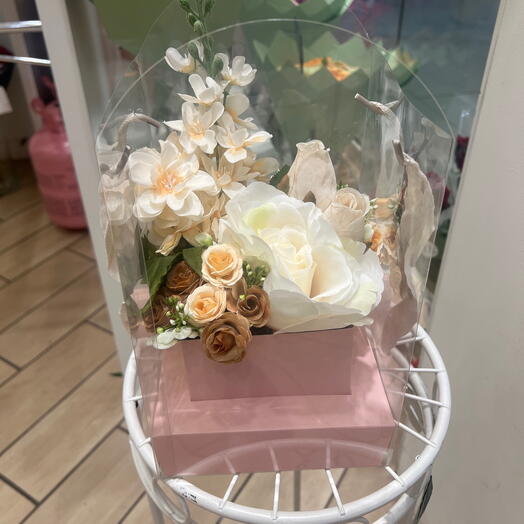 Bag fleurs artificielles mixtes