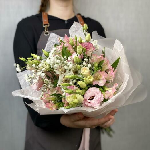 Lisianthus et alstroemeria