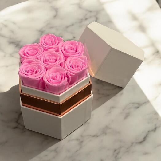 Elegance intemporelle en fleurs 7 pcs