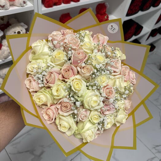 Розовый   Белый