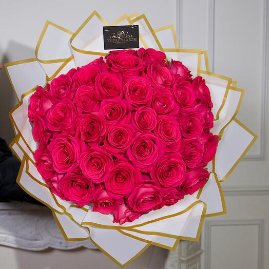 Bouquet roses Pinky 50