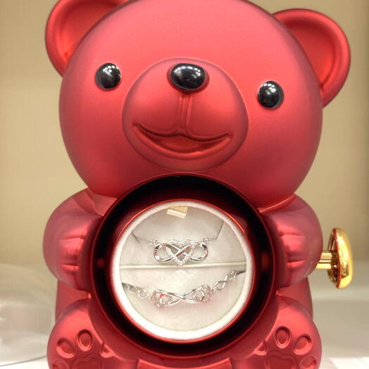 Teddy bear with jewels