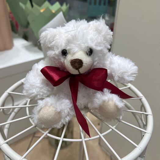 Ourson blanc noeud papillon