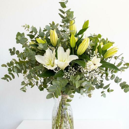 Grand bouquet de lys