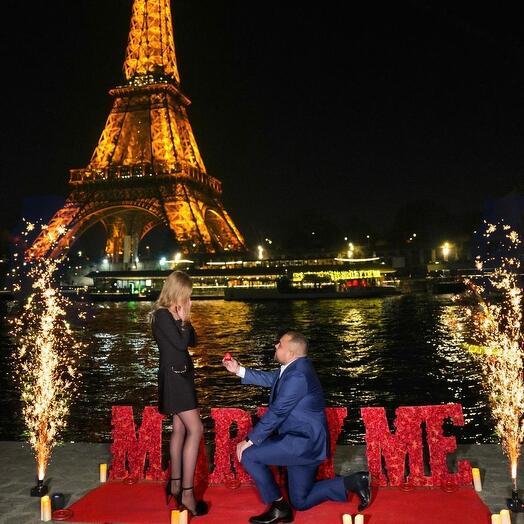 Letras de 1 metro Marry me