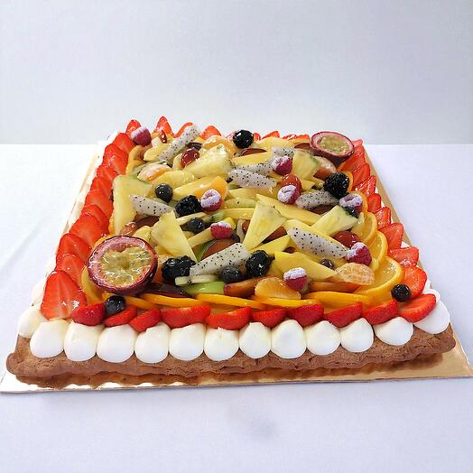 Tarte aux Fruits Exotiques